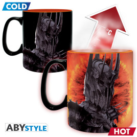 LORD OF THE RINGS - Mug Heat Change - 460 ml - Sauron-cardboard x2