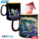 DC COMICS - Mug HeatChange - 460ml - "Batman & Joker"- cardxx2