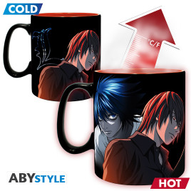 DEATH NOTE - Mug Heat Change - 460ml - L & Light - cardboardx2 DT