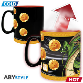 DRAGON BALL - Mug Heat Change - 460 ml - DBZ/Shenron - card x2