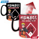 NARUTO SHIPPUDEN - Mug Heat Change - 460 ml - "FROM FATHER TO SON"x2*