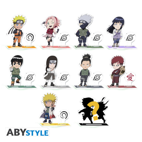 NARUTO SHIPPUDEN - Sachet surprise - Mini Acryl x18