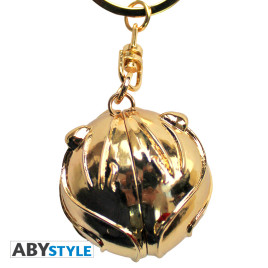 HARRY POTTER - Keychain 3D Golden snitch X4