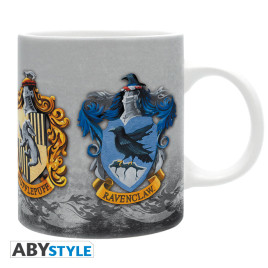 HARRY POTTER - Mug - 320 ml - The 4 Houses - subli - With box x2