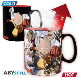 ONE PUNCH MAN - Mug Heat Change - 460 ml - Heroes - with box x2 DT