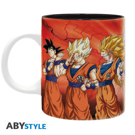 DRAGON BALL SUPER - Mug - 320 ml -Gokutransformations - subli -box x2
