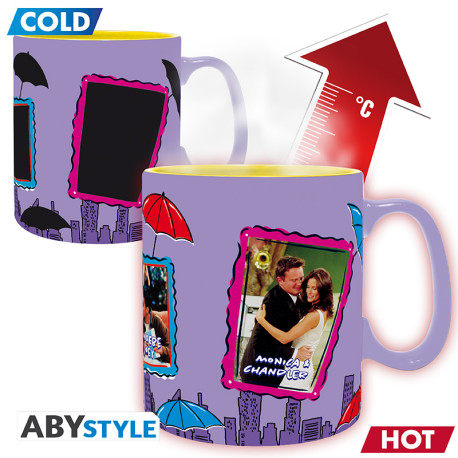 FRIENDS - Mug Heat Change - 460 ml - Cadres - boîte carton x2