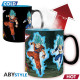 DRAGON BALL SUPER - Mug Heat Change -460 ml-SaiyansvsBlack-crtonx2