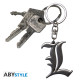DEATH NOTE - Porte-clés 3D - L Symbole X4