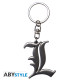 DEATH NOTE - Porte-clés 3D - L Symbole X4