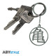 DRAGON BALL - Porte-clés 3D - DBZ/Kame symbol X4