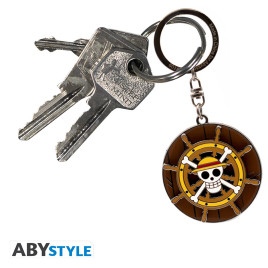 ONE PIECE - Moving Keychain - Thousand Sunny's Helm X4