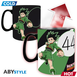 HUNTER X HUNTER - Mug Heat Change - 460ml- Gon & Hisoka- cardx2