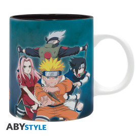 NARUTO - Mug - 320 ml - Team 7 vs Haku/Zabuza - subli - x2*