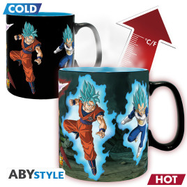 DRAGON BALL SUPER - Mug Heat Change - 460ml-SaiyansvsBlack-carx2