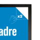 GBEYE - MDF Black Frame FSC ®- A1 - 59.4 x 84.1cm - X2