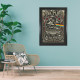 GBEYE - MDF Black Frame FSC ®- A1 - 59.4 x 84.1cm - X2