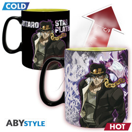 JOJO'S BIZARRE ADVENTURE - Mug Heat Change - 460 ml - JotaroDio x2