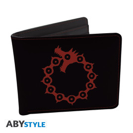 THE SEVEN DEADLY SINS - Pck Wallet + Keyring "Emblem"&nbsp;*