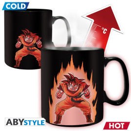 DRAGON BALL - Mug Heat Change - 460 ml - DBZ/ Goku -card box x2