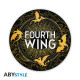 FOURTH WING - Ceramic Coasters "Flight of Dragons"
