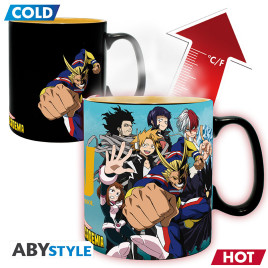 MY HERO ACADEMIA - Mug Heat Change - 460 ml - Groupe - boîte x2&nbsp;* DT
