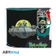 RICK AND MORTY - Mug Heat Change - 460 ml -Vaisseau -boîte x2
