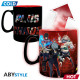MY HERO ACADEMIA - Mug Heat Change - 460 ml - Héros - boîte x2* DT