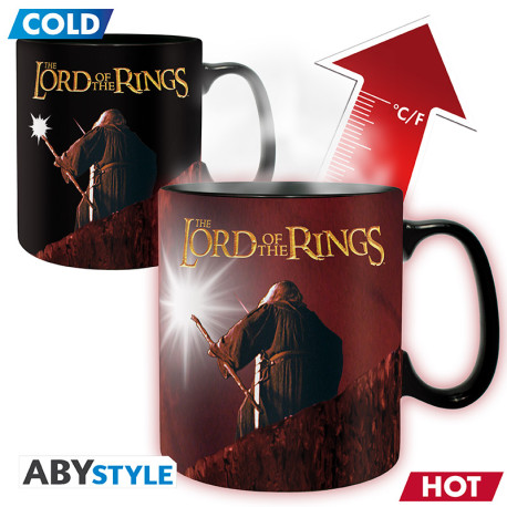 LORD OF THE RINGS - Mug Heat Change -460 ml- Vous ne passerez pas x2*