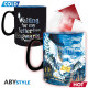HARRY POTTER - Mug Heat Change - 460 ml - Lettre - boîte cartonx2