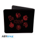 THE SEVEN DEADLY SINS - Pck Wallet + Keyring "Emblème"&nbsp;*