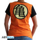 DRAGON BALL - Tshirt "Kame Symbol" femme MC orange - premium*