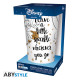 DISNEY - Verre XXL - 400 ml - Clochette Dorée - Paillettes x2