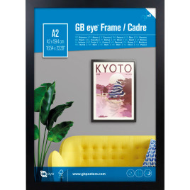 GBEYE - Cadre MDF Noir - A2 - 42 x 59,4 cm - X2*