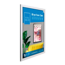 GBEYE - Cadre MDF Blanc - 50 x 70 cm - X2*