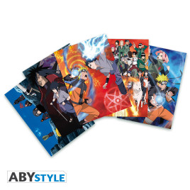 NARUTO SHIPPUDEN - Cartes postales - Set 1 (14.8x10.5)&nbsp;*