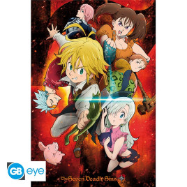 THE SEVEN DEADLY SINS - Poster Maxi 91,5x61 - Personnages*