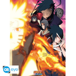 NARUTO SHIPPUDEN - Set 2 Posters Chibi 52x38 - Groupes x4