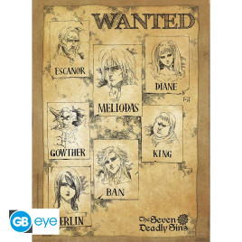 THE SEVEN DEADLY SINS - Poster Chibi 52x38 - Wanted&nbsp;&nbsp;*