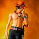 ONE PIECE - Figurine "Portgas D. Ace" x2