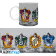 HARRY POTTER - Mug - 320 ml - Les 4 maisons - subli - avec boîtex2