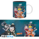 NARUTO - Mug - 320 ml - Team 7 vs Haku/Zabuza - subli - x2*