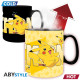 POKEMON - Mug Heat Change - 460 ml - Pikachu - cardboard box x2