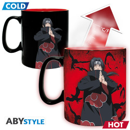 NARUTO SHIPPUDEN - Mug Heat Change - 460 ml -Kakashi/Itachi-carx2 DT