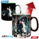 JUJUTSU KAISEN - Mug Heat Change - 460ml- Itadori&Sukuna -cardx2