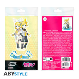 HATSUNE MIKU - Acryl&reg; - Kagamine Rin & Len x2*