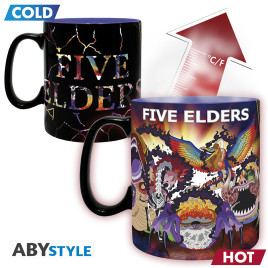 ONE PIECE - Mug Heat Change - 460 ml - Gear 5th - bo&icirc;te carton x2