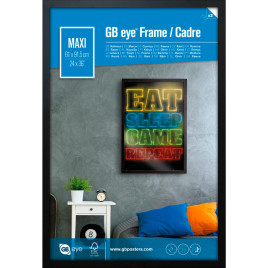 GBEYE - Cadre MDF Noir - Maxi - 61 x 91.5 cm - X2