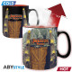 JURASSIC PARK - Mug Heat Change - 460 ml - Gate - box x2 DT