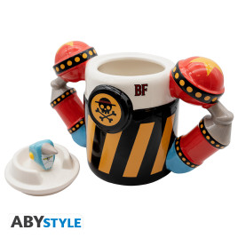ONE PIECE - Mug 3D - Iron Pirate Franky shogun x2 DT